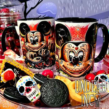 Day Of The Dead Mickey Mouse Undead Inc Mug