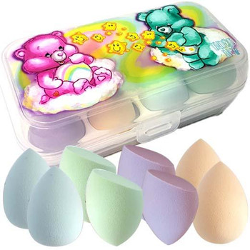 Care Bears Watercolor Wishes Undead Inc Makeup Beauty Sponge Set