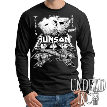 Stranger Things Munson This Is Real Music - Mens Long Sleeve Tee
