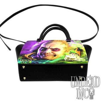 Beetlejuice House Premium Undead Inc PU Leather Shoulder / Hand Bag