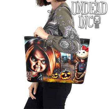 Chucky Trick Or Treat Large Pu Leather Handbag / Shoulder Bag