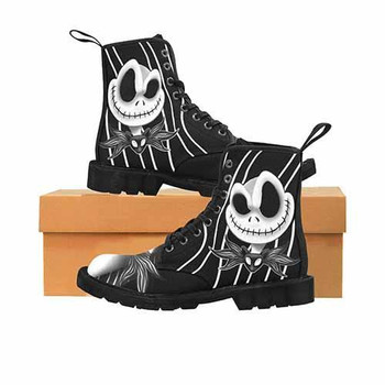 Jack Skellington Nightmare Before Christmas MENS Undead Inc Boots