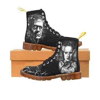 Frankenstein and Bride MENS Undead Inc Boots