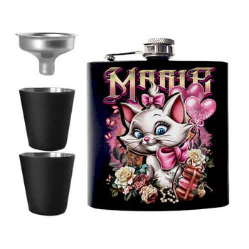 Marie Paris Undead Inc Hip Flask Set