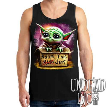 Grogu Adopt Me - Mens Tank Singlet