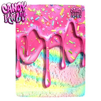 Rainbow Unicorn Ice Cream Candy Kult Micro Fleece Blanket