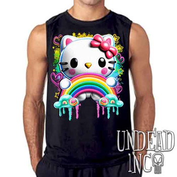 Kitty Rainbow - Mens Sleeveless Shirt