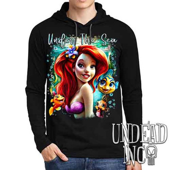 Under The Sea - Mens Long Sleeve Hooded Shirt