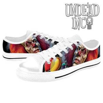 IT Pennywise 1990 White MENS Canvas Shoes