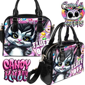 Fluff Off Candy Kreeps Classic Convertible Crossbody Handbag