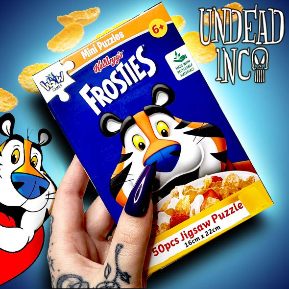 Frosties Cereal Box 50pc Mini Puzzle