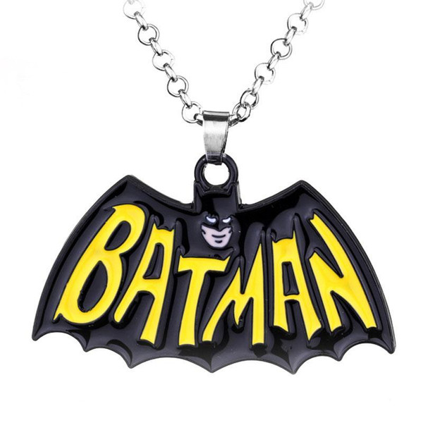 Batman Retro Logo Necklace