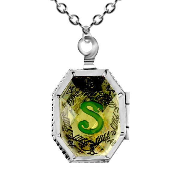 Harry Potter Slytherin Horcrux Locket Necklace