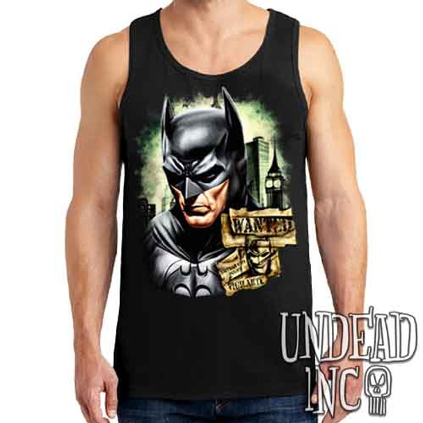 Wanted Vigilante - Mens Tank Singlet