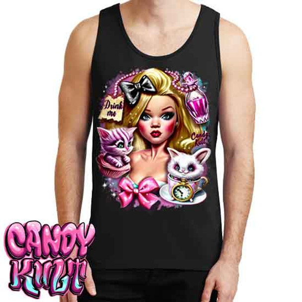 Alice In Retroland Candy Kult - Mens Tank Singlet