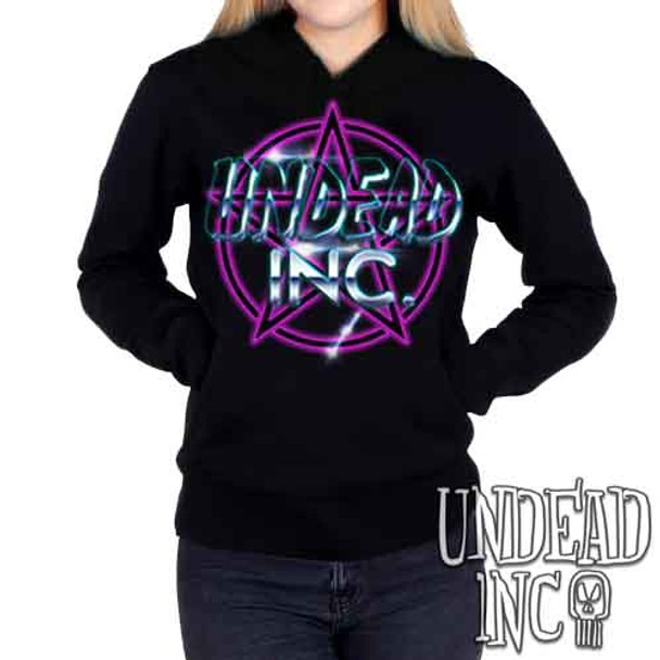 Undead Inc Pentagram - Ladies / Juniors Fleece Hoodie