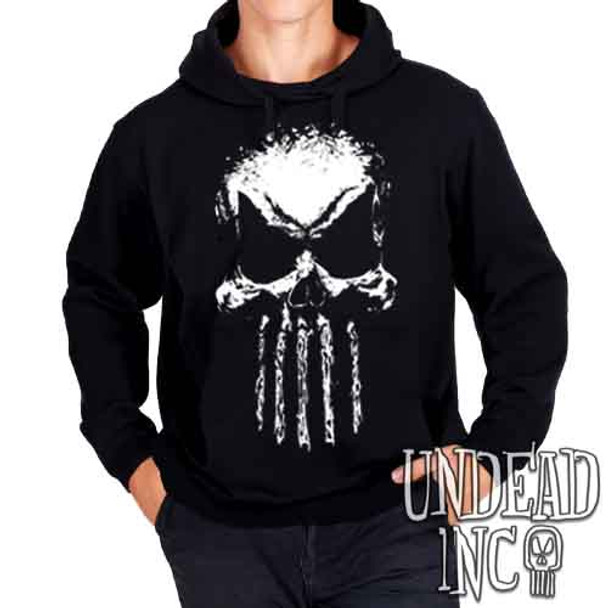 Undead Inc Mortis Skull - Mens / Unisex Fleece Hoodie