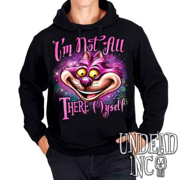 Cheshire Cat Not All There - Mens / Unisex Fleece Hoodie
