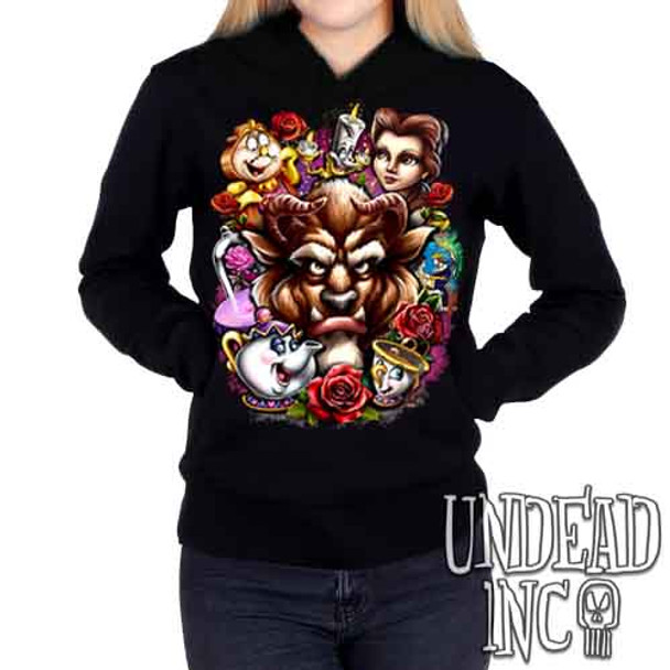 Beauty & the Beast - Ladies / Juniors Fleece Hoodie