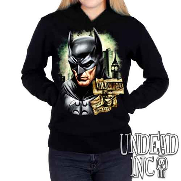 Wanted Vigilante  - Ladies / Juniors Fleece Hoodie