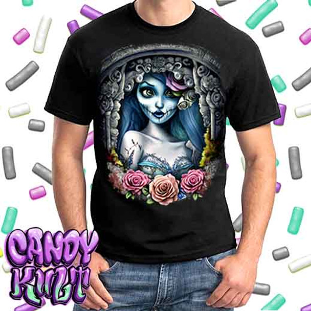 Corpse Bride Waiting For You Fright Candy - Mens T Shirt