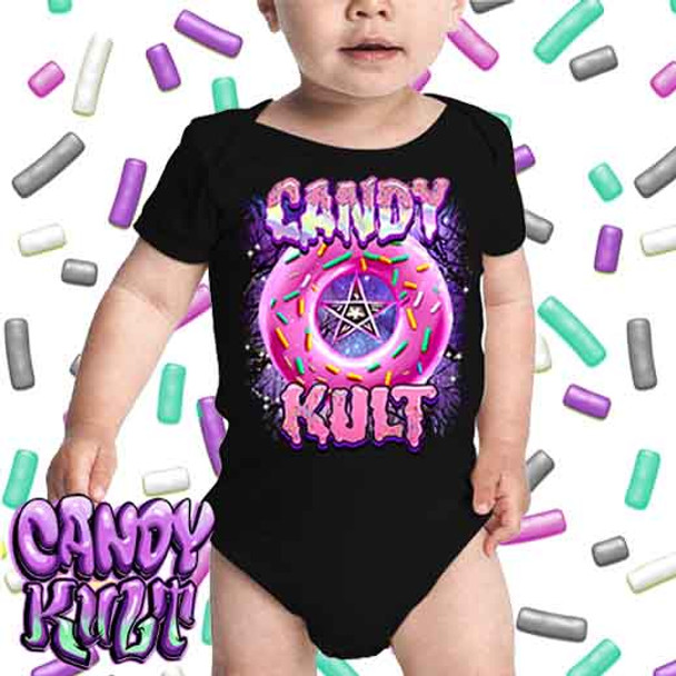 Bunny Donut Pentagram Fright Candy - Infant Onesie Romper