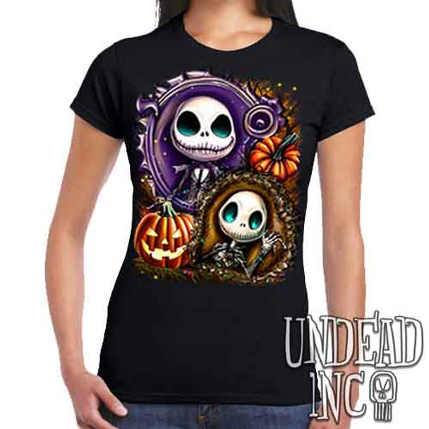 Jack Skellington Pumpkin Patch - Ladies T Shirt