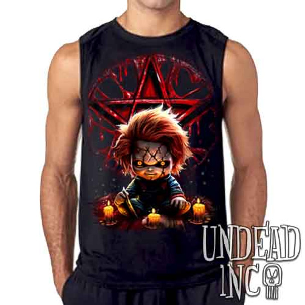 Chucky Pentagram - Mens Sleeveless Shirt