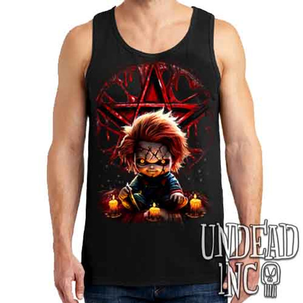 Chucky Pentagram - Mens Tank Singlet