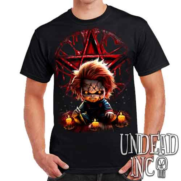 Chucky Pentagram - Mens T Shirt