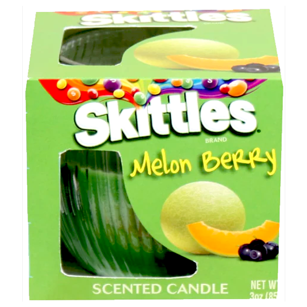 Skittles Melon Berry Scented Candle