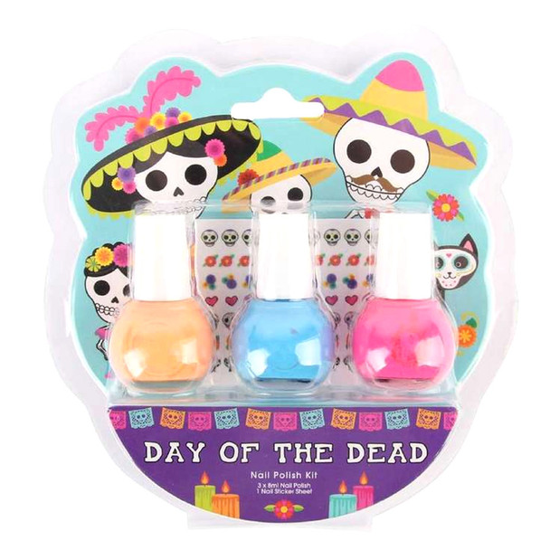 Day Of The Dead Nail Polish Set
