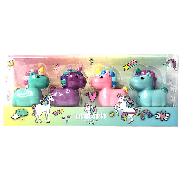 Unicorn Lip Balm 4 Pack