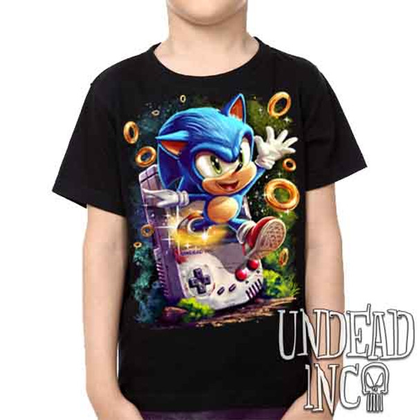Sonic Blast From The Past - Kids Unisex Girls and Boys T shirt