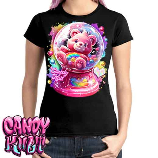 Care-A-Lot Gumball Machine Retro Candy - Ladies T Shirt