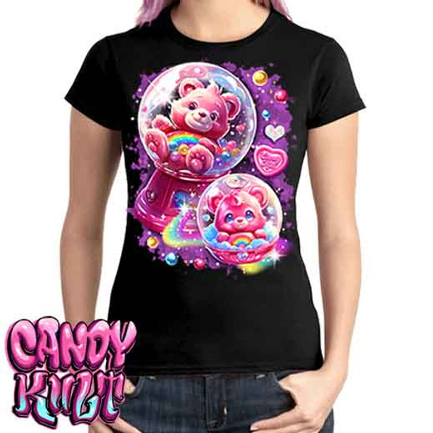 Gumball Wishes Retro Candy - Ladies T Shirt