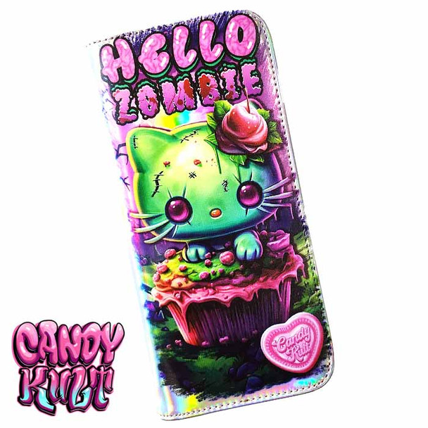 Zombie Kitty Candy Kult Long Line Wallet Long Line Wallet