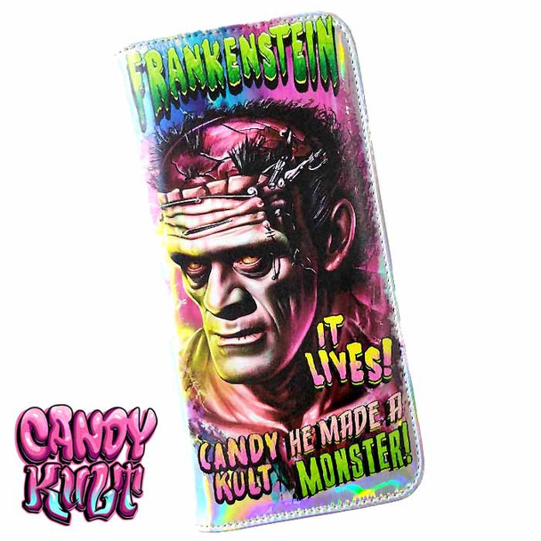 Frankenstein Fright Candy Long Line Wallet