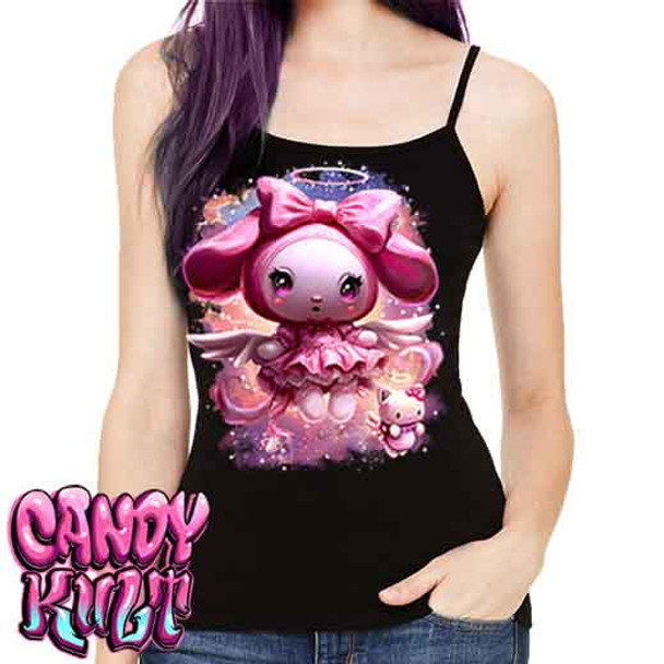 Angelic Melody Kawaii Candy - Petite Slim Fit Tank