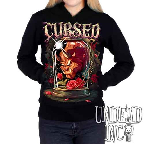 Cursed Beast - Ladies / Juniors Fleece Hoodie