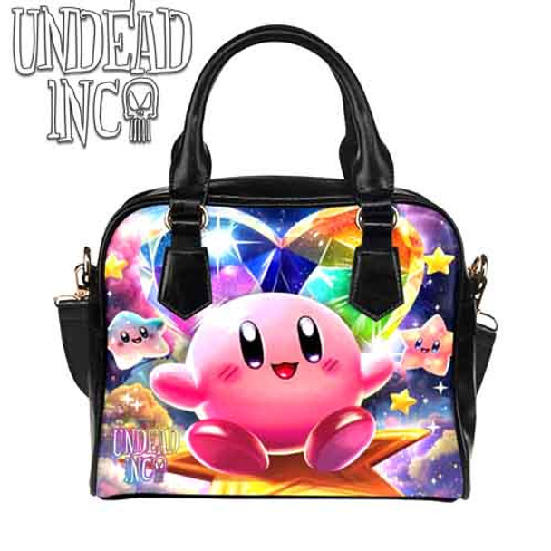 Kirby Crystal Heart Undead Inc Shoulder / Hand Bag