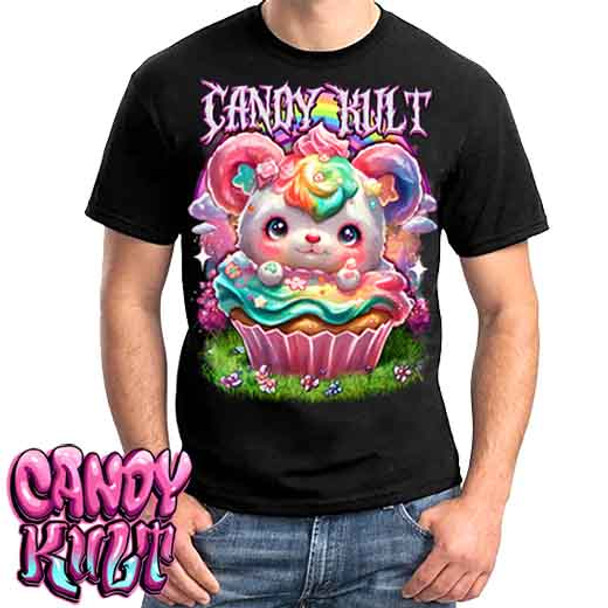 Hardcore Rainbow Bear Retro Candy - Mens T Shirt