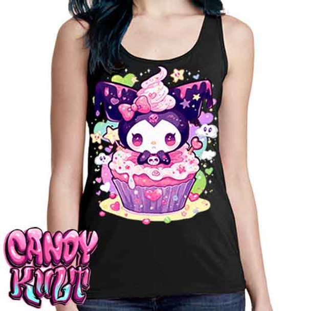 Spookycore Cupcake Kawaii Candy - Ladies Singlet Tank