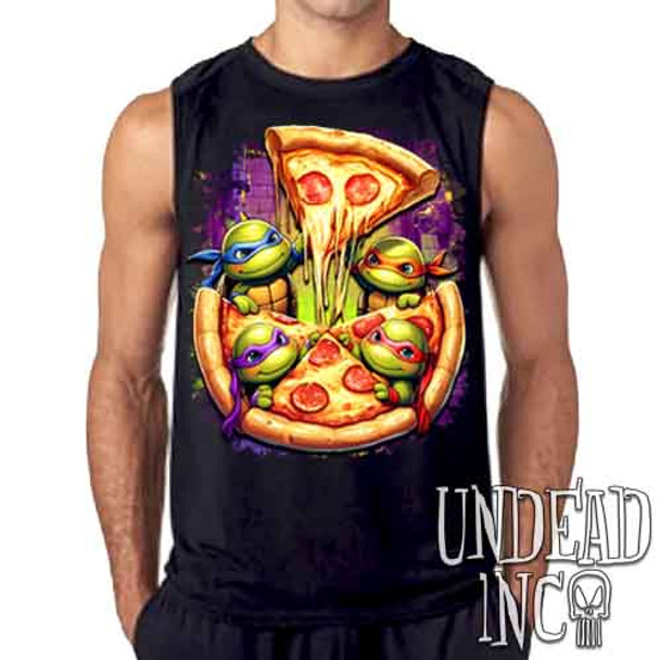 Ninja Turtles Pizza - Mens Sleeveless Shirt