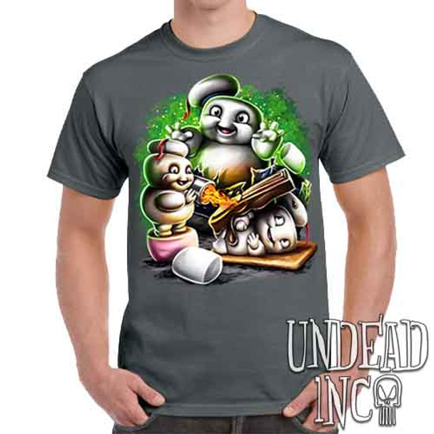 Mini Puft Madness - Men's Charcoal T-Shirt