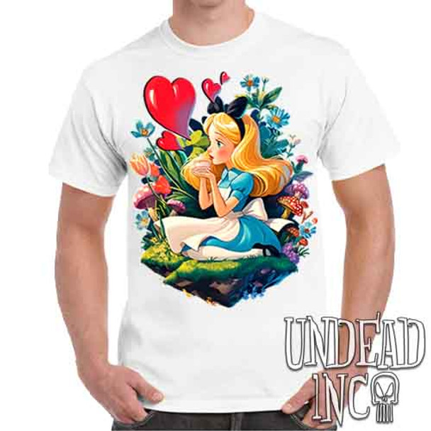 Vintage Wonderland - Men's White T-Shirt