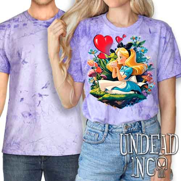 Vintage Wonderland - UNISEX COLOUR BLAST PURPLE T-Shirt