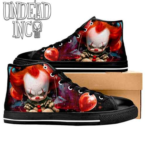 Little Pennywise Men’s Classic High Top Canvas Shoes