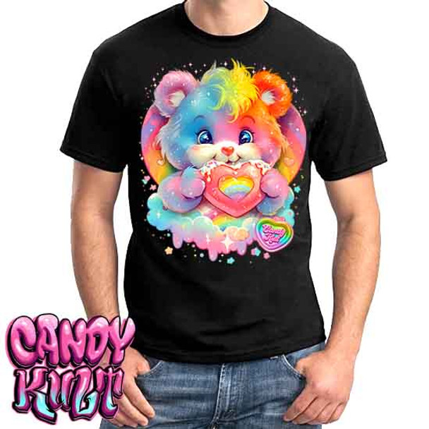 For The Love Of Rainbows Retro Candy - Mens T Shirt