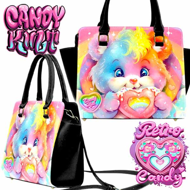 For The Love Of Rainbows Retro Candy Crossbody Handbag